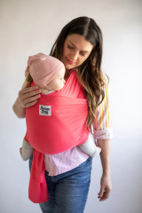 Beluga Baby Carrier Wrap - The Flamingo - Bright Pink
